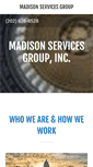 Mobile Screenshot of madisonservicesgroup.com